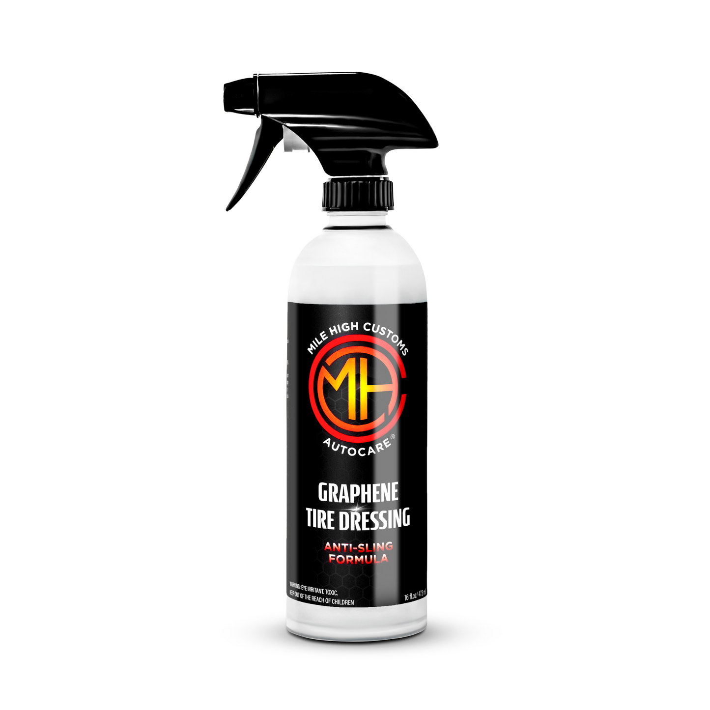 MHC Graphene Tire Dressing Gallon + FREE 16oz (Anti-Sling)