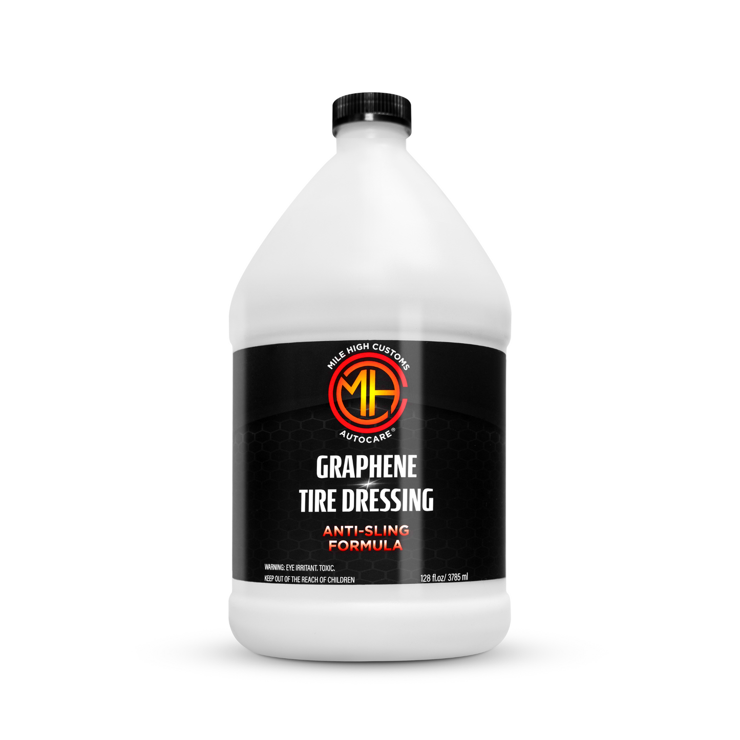 MHC Graphene Tire Dressing Gallon + FREE 16oz (Anti-Sling)