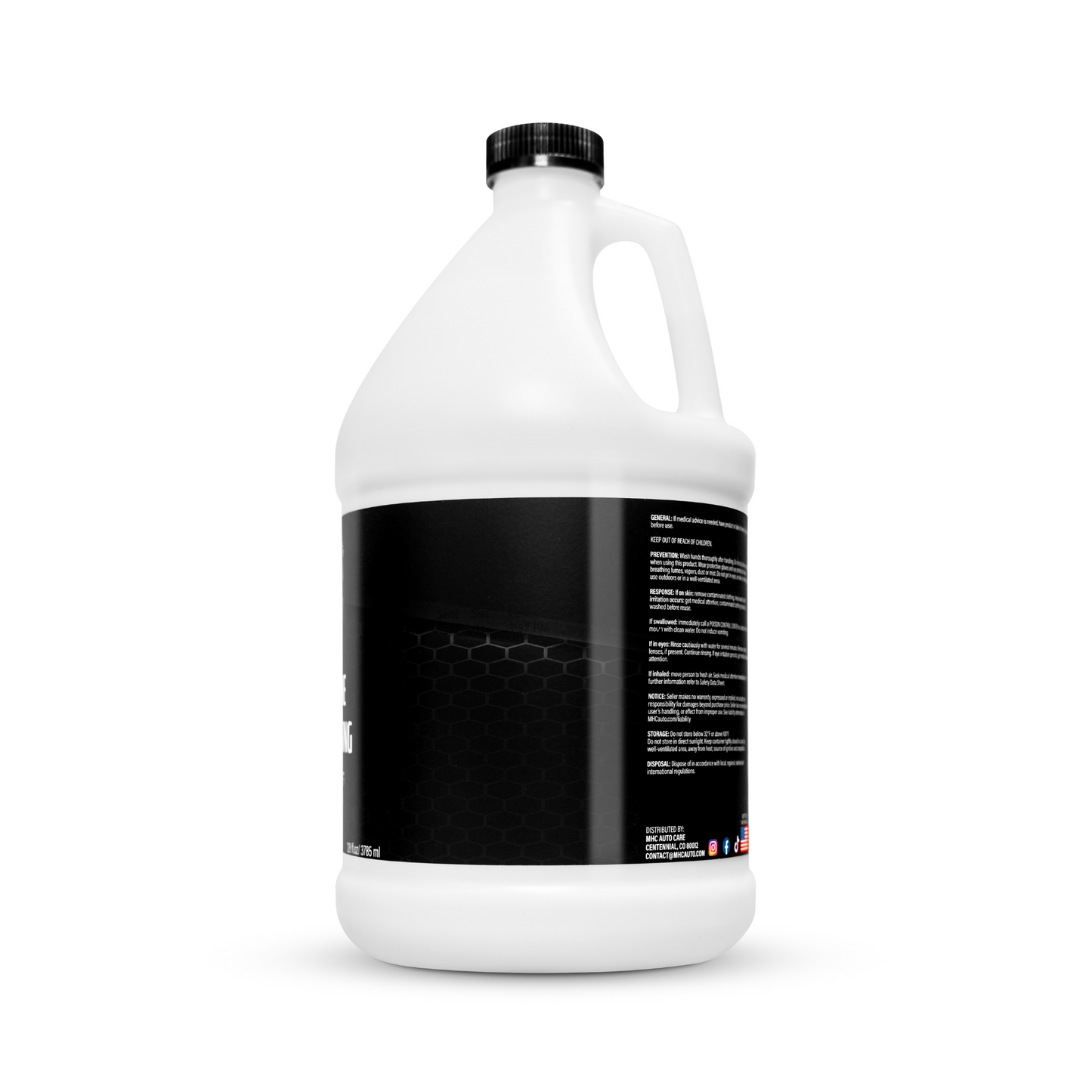 MHC Graphene Tire Dressing Gallon + FREE 16oz (Anti-Sling)