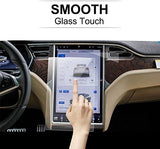 Tesla Model X/S Screen Protector Anti-Fingerprint Tempered Glass