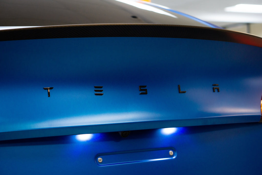 Tesla Raised Letter 3D Rear Emblems Model 3/S/X/Y Universal – MHC AUTO